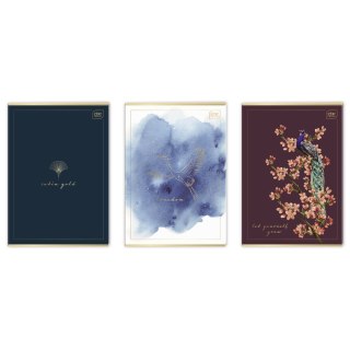 Zeszyt A4 Metalic Satin Gold 70g 5902277341686 80k. 70g krata Bebe (A4 80K #)