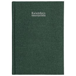 Kalendarz książkowy (terminarz) A5TN061B- zielony Wydawnictwo Wokół Nas 2024/2025 A5 tygodniowy A5 (EKOLEN)
