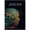 Kalendarz nauczyciela książkowy (terminarz) A5TN078B- Wydawnictwo Wokół Nas 2024/2025 A5 PCV bezbarwny A5 (MODERN)