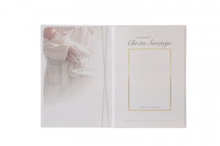 Kartka składana B5 Chrzest Kukartka (PMB PR-0007)