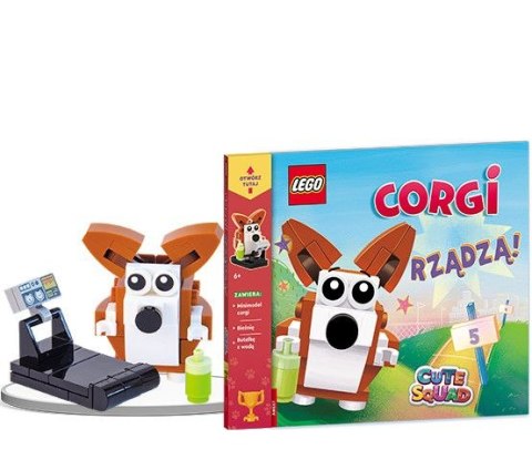 Książeczka edukacyjna Ameet LEGO® Books. Corgi rządzą! (CAP 6601)