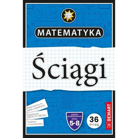 Książeczka edukacyjna Demart ściąga matematyka