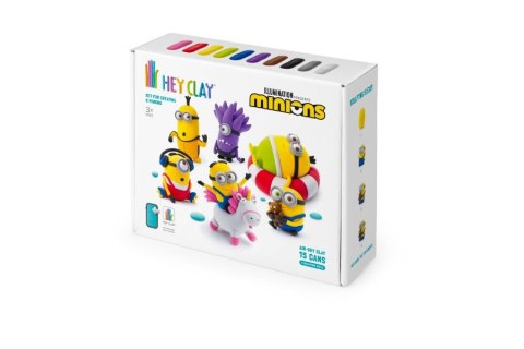 Masa plastyczna dla dzieci Tm Toys Hey Clay Minionki 15 pak mix (HCL15026)