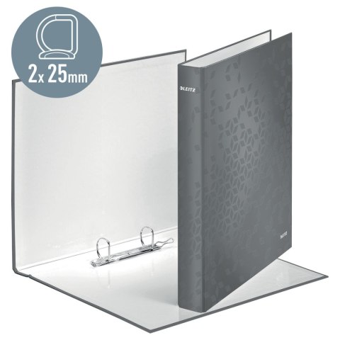 Segregator ringowy Leitz WOW A4 40mm czerwony (42410026) Segregator ringowy Leitz WOW A4 40mm czerwony (42410026)