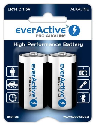 Baterie Pro Alkaline LR14 Everactive