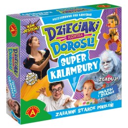 Gra planszowa Alexander SUPER KALAMBURY DZIECIAKI KONTRA DOROŚLI