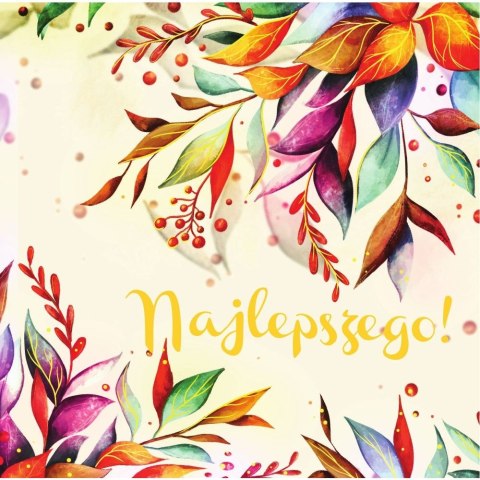 Kartka składana KARNET KW HS LISCIE C5 Henry (5907465661355)