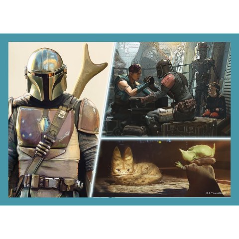 Puzzle Mandalorian 4w1 4w1 el. Trefl (34397)
