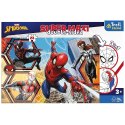 Puzzle Trefl Spiderman Super maxi Spiderman wyrusza do akcji 24 el. (41006)