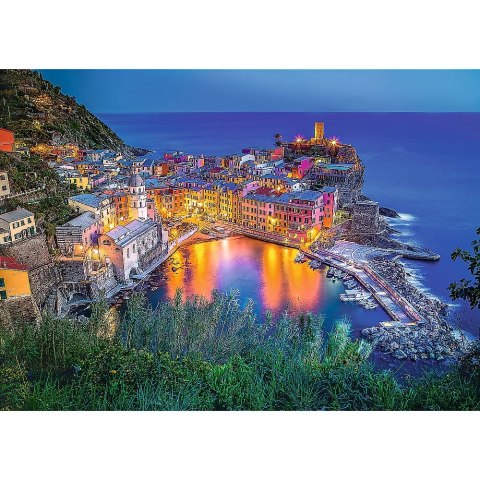 Puzzle Vernazza o zmroku 2000 el. Trefl (27086)