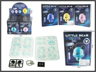 Brelok puzzle miś 4kol Hipo (H13551)