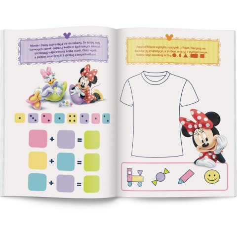 Książka dla dzieci Ameet Disney Uczy. Minnie. Zadania do zmazywania Książka dla dzieci Ameet Disney Uczy. Minnie. Zadania do zmazywania