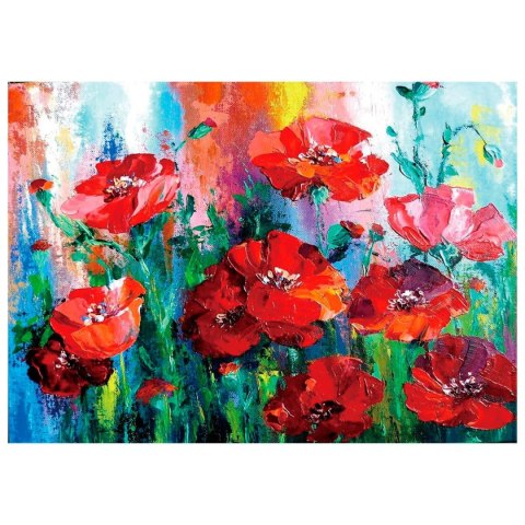 Zestaw kreatywny Diamentowa mozaika 30x40cm Maki Flamingo (TBS01884-2)