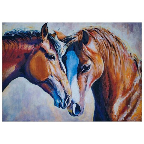 Zestaw kreatywny Diamentowa mozaika 30x40cm Konie 6 Flamingo Line (TGC83111)