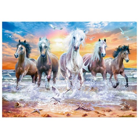 Zestaw kreatywny Diamentowa mozaika 30x40cm Konie 7 Flamingo Line (TH9104-05)