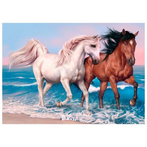 Zestaw kreatywny Diamentowa mozaika 30x40cm Konie Flamingo Line (TGD71270)