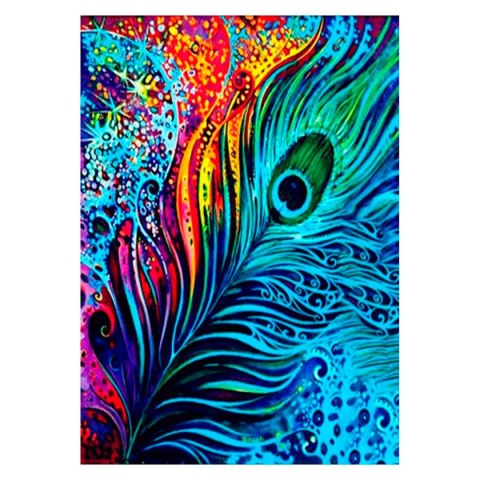 Zestaw kreatywny Diamentowa mozaika 30x40cm Pawie pióro Flamingo Line (TE1376-02)