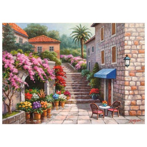 Zestaw kreatywny Diamentowa mozaika 30x40cm Pejzaż Flamingo Line (TSGK82573)