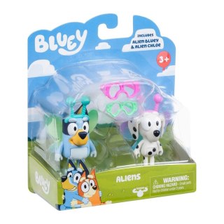 Figurka Bluey Blue 2pak Kosmici Bluey i Chloe Tm Toys (BLU17617)