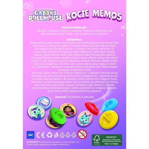 Gra strategiczna Trefl Kocie Memos (02688) Gra strategiczna Trefl Kocie Memos (02688)