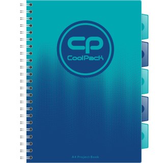Kołozeszyt (kołonotatnik) A4 CoolPack OCEAN 200k. 80g krata Patio (03067CP)