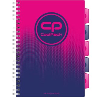 Kołozeszyt (kołonotatnik) A4 CoolPack gradient 200k. 80g krata Patio (03050CP)