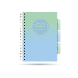 Kołozeszyt (kołonotatnik) A5 CoolPack gradient 200k. krata Patio (31022CP)