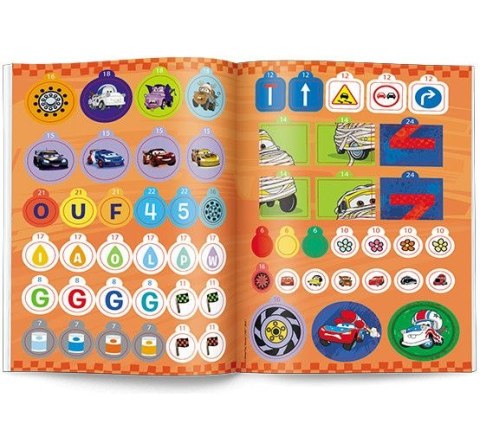 Książeczka edukacyjna Disney Uczy. Zeszyt ćwiczeń. Litery Ameet (udz 9305)