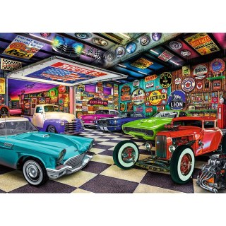 Puzzle Premium Plus Garaż kolekcjonera samochodów 1000 el. Trefl (10845)