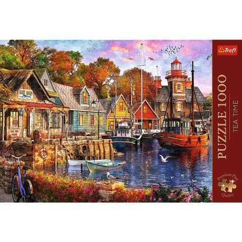 Puzzle Premium Plus Nadmorski zakątek 1000 el. Trefl (10796)