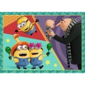 Puzzle Trefl Zwariowane Minionki 4w1 el. (34648)