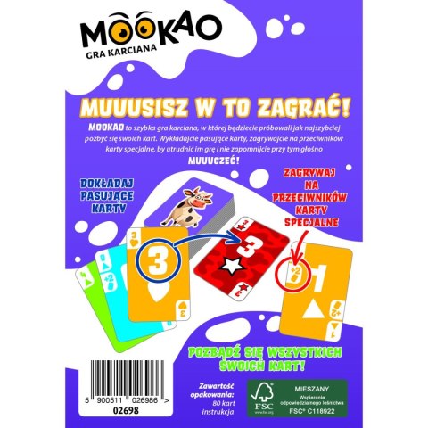 Gra karciana MooKao Trefl (02698)