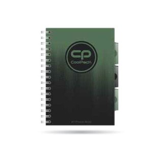 Kołozeszyt (kołonotatnik) A5 CoolPack gradient 200k. 80g krata Patio (31466CP)