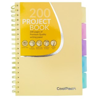 Kołozeszyt (kołonotatnik) A4 CoolPack pastel 80k. krata Patio (02909CP)