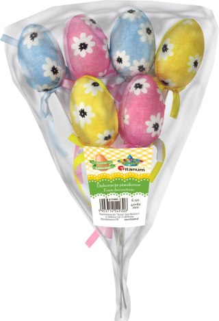 Kwiaty Craft-Fun Series Jajko styropianowe na piku Titanum (B23105)