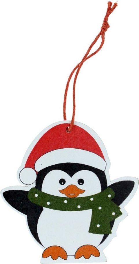 Ozdoba drewniana Craft-Fun Series Zawieszka pingwin Titanum (SDGJ-408)