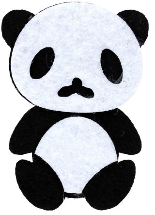 Ozdoba filcowa Craft-Fun Series Pandy Titanum (PJ-121)
