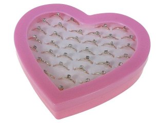 Pierścionek zestaw 36szt. Adar (605732)