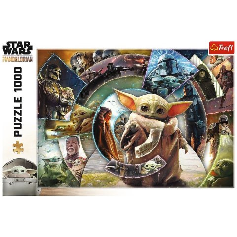 Puzzle Trefl Star Wars Podróż Grogu 1000 el. (10906) Puzzle Trefl Star Wars Podróż Grogu 1000 el. (10906)