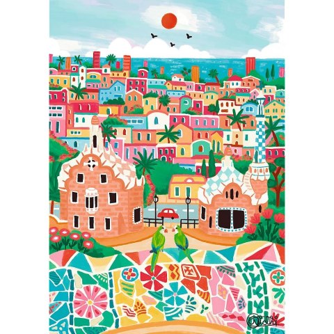 Puzzle Trefl The Art of Colour Premium Plus Barcelona, Hiszpania 1000 el. (10894) Puzzle Trefl The Art of Colour Premium Plus Barcelona, Hiszpania 1000 el. (10894)