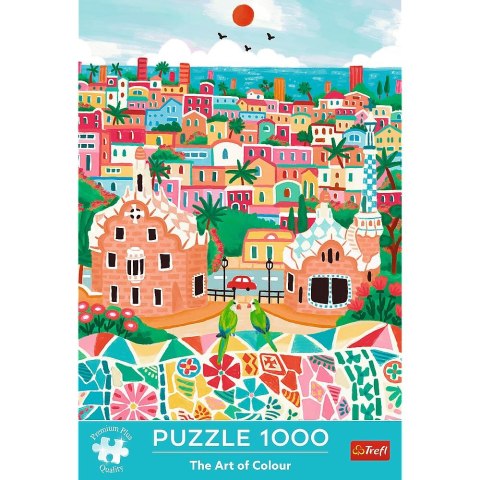 Puzzle Trefl The Art of Colour Premium Plus Barcelona, Hiszpania 1000 el. (10894) Puzzle Trefl The Art of Colour Premium Plus Barcelona, Hiszpania 1000 el. (10894)