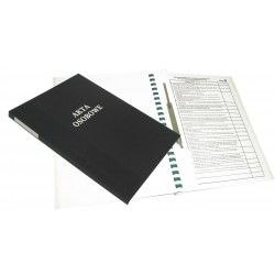 Teczka do akt osobowych A4 czarny karton Warta (1824-339-041)