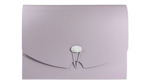 Teczka z przegródkami A4 kolor: różowy 13 przegródek Biurfol (THM-A4-01)