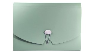 Teczka z przegródkami A4 kolor: zielony 13 przegródek Biurfol (THM-A4-03)