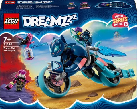 Klocki konstrukcyjne DREAMZzz Koci motocykl Zoey Lego (71479)