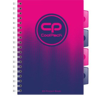 Kołozeszyt (kołonotatnik) B5 CoolPack gradient 200k. krata Patio (04774CP)