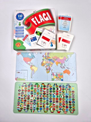 Gra edukacyjna Jakie to Flagi Alexander