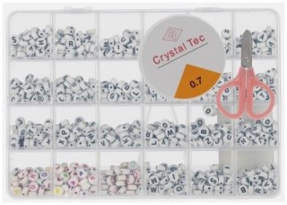 Koraliki dla dziewczynki literki Mega Creative (543673)