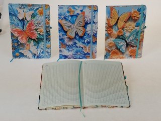 Notes (notatnik) A5 motylki krata Adar (588769)