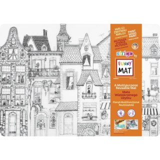 Podkład na biurko FUNNY MAT TRANSPARENT BU sfu4145 polipropylen PP [mm:] 480x680 Strigo (8681379308410)